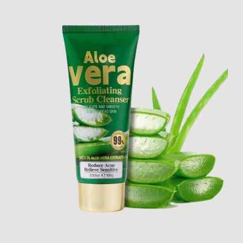 Aloe Vera Exfoliating Scrub Cleanser |Face Scrub | Net : 100g