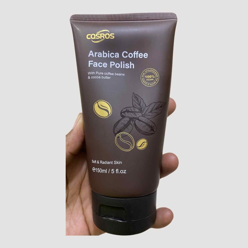 Arabica coffee Face Polish| soft & Radiant Skin | Net: 150Ml / 5 fl .OZ